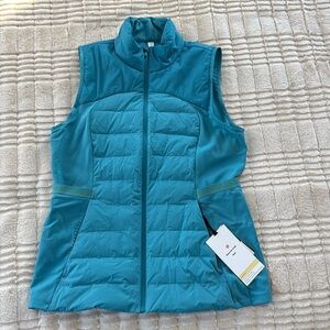 Lululemon Down for it All Vest Ocean Blue